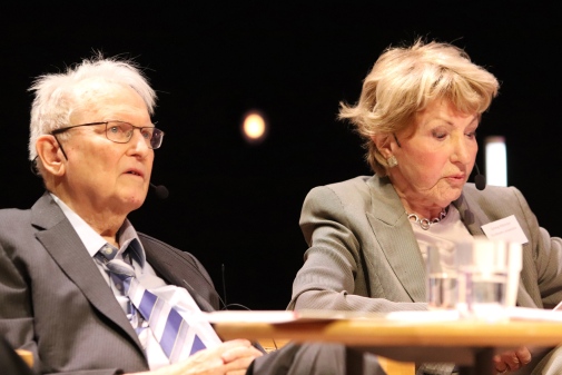 Professors Assar Lindbeck and Solveig Wikström