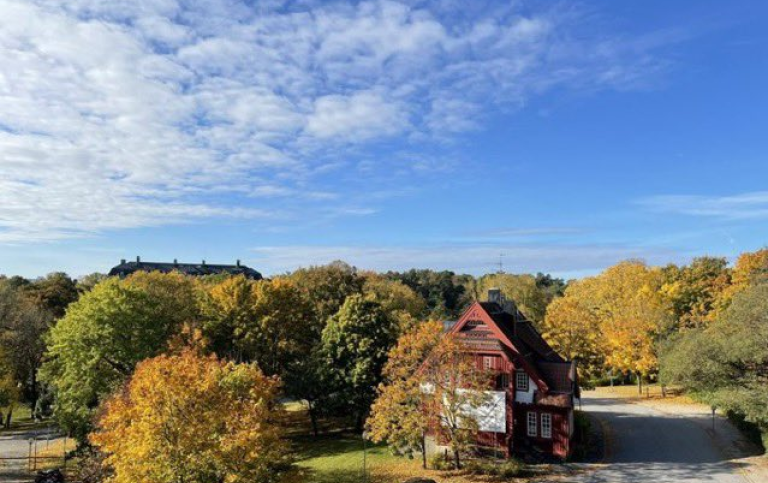View from Södra huset, A-building